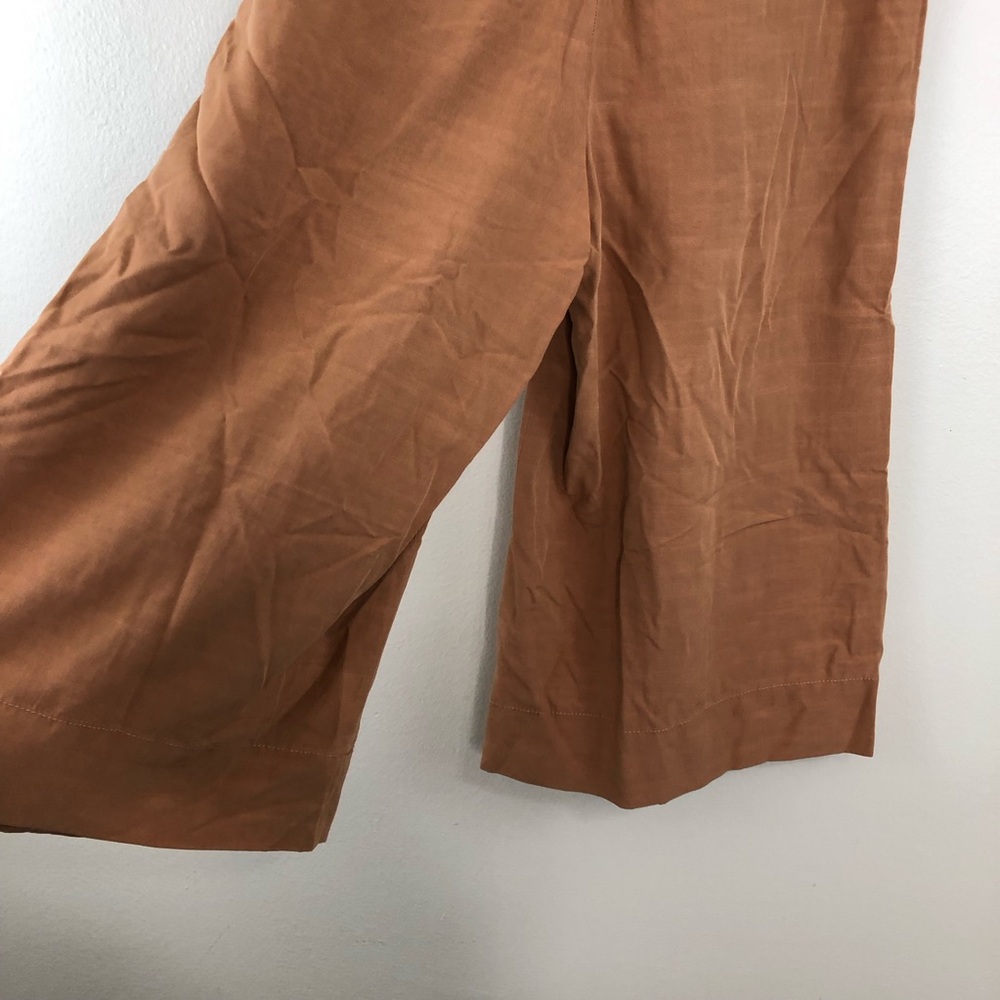 Anthropologie Elevenses Tan Culottes Pant size 2 petite - Picture 7 of 15